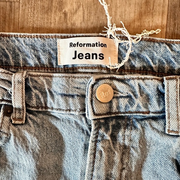 Reformation Jeans size 28 montego destroyed - Picture 3 of 6